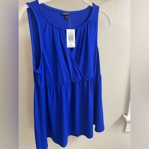Torrid Kitty Blue Surprise Peplum Size 00